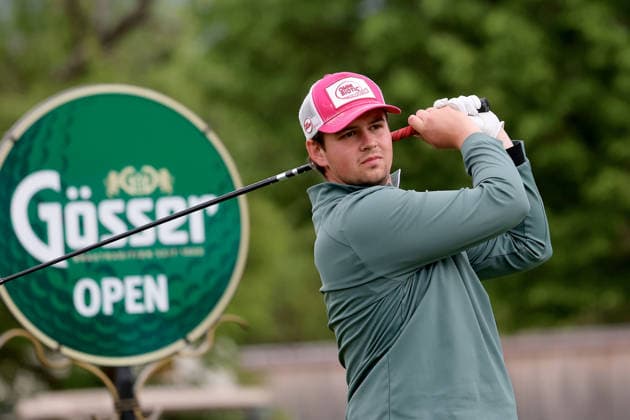 GOLF - Goesser Open 2026 MARIA LANKOWITZ,AUSTRIA,14.MAY.26 - GOLF - Alps Tour, Goesser Open, GC Erzherzog Johann. Image shows Jakob Lehner (AUT).  GEPAxpictures xHansxOberlaender