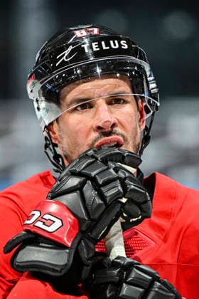 Canada national Ice hockey, Eishockey team training session at the 2026 IIHF Ice Hockey World Championship, WM, Weltmeisterschaft in Fribourg, Switzerland, on May 14, 2026. Pictured Sidney Crosby of Canada. (CTKxPhoto RadekxPetrasek) CTKPhotoP2026051405495  CTKPhotoP2026051405495