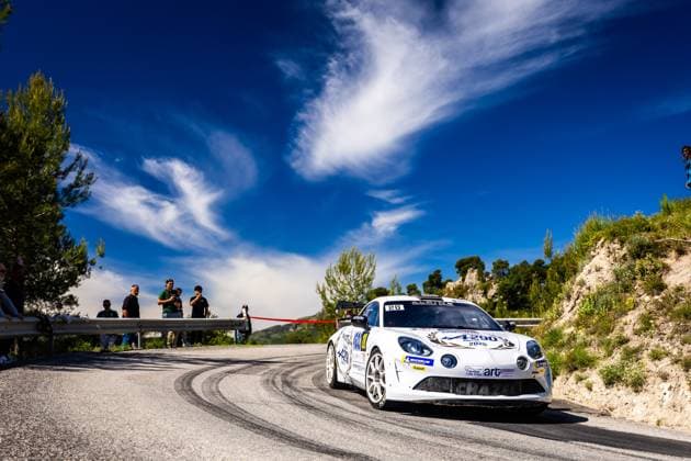 AUTO - RALLYE D™ANTIBES - COTE D™AZUR 2026 20 RABILLOUD Melvin, MAHINC Enzo, Alpine A110 RGT, action during the Rallye d™Antibes 2026 - CÃ te d™Azur, 3rd round of the Championnat de France des Rallyes 2026, from May 16 to 17, 2026 in Antibes, France - AntibesFrance  Copyright: xBastienxRouxx