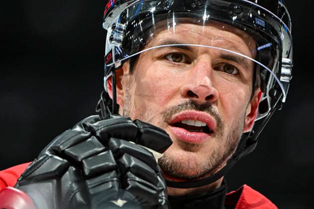 Canada national Ice hockey, Eishockey team training session at the 2026 IIHF Ice Hockey World Championship, WM, Weltmeisterschaft in Fribourg, Switzerland, on May 14, 2026. Pictured Sidney Crosby of Canada. (CTKxPhoto RadekxPetrasek) CTKPhotoP2026051405516  CTKPhotoP2026051405516