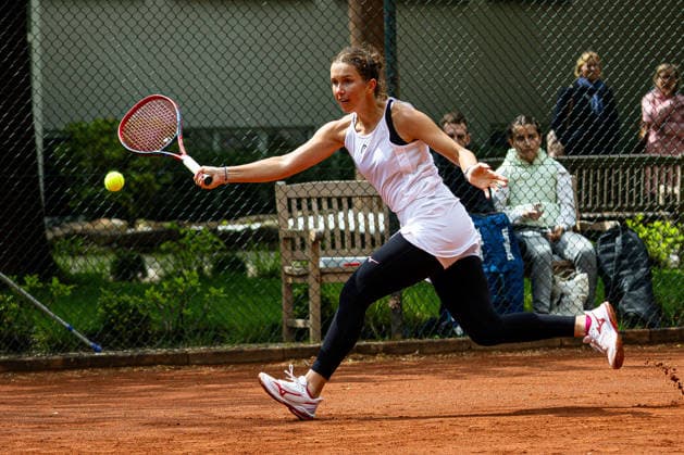 Mikulskyte, Justina LTU LTTC Rot Weiß , 1 Bundesliga Damen LTTC Rot Weiß vs BW DD Blasewitz, Berlin, LTTC Rot Weiß , 14 05 2026, Copyright: xClaudioxGärtnerx