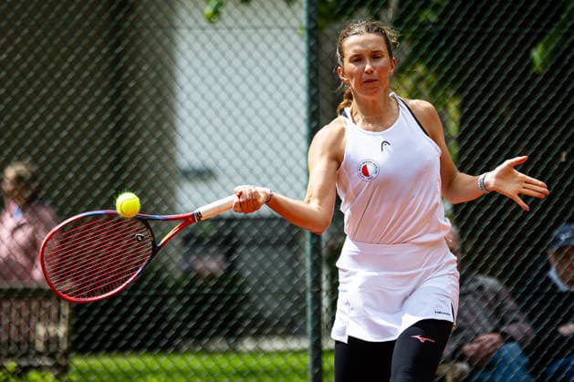 Mikulskyte, Justina LTU LTTC Rot Weiß , 1 Bundesliga Damen LTTC Rot Weiß vs BW DD Blasewitz, Berlin, LTTC Rot Weiß , 14 05 2026, Copyright: xClaudioxGärtnerx