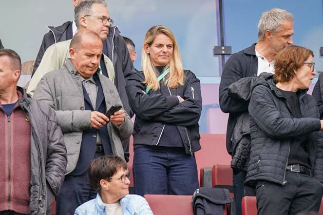 Germany Football DFB Cup Women 2025 2026, Final VfL Wolfsburg vs FC Bayern Munich Rhein Energie Stadium Cologne Nia Künzer, DFB Sports Director Copyright: xJOERANxSTEINSIEKx