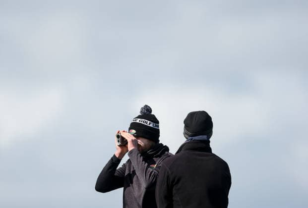 REPRO FREE *PRESS RELEASE NO REPRODUCTION FEE* EDITORIAL USE ONLY North of Ireland Men s Amateur Open, Royal Portrush Golf Club 14 5 2026 David Shiel lines up his shot on the 1st David Shiel lines up his shot on the 1st 14 5 2026  Copyright: x INPHO NickxElliottx AC015523