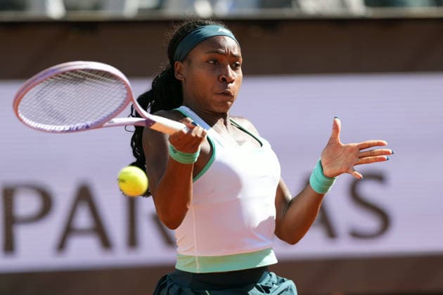 Coco Gauff of United States during the match against Sorana-Mihaela Cirstea of Romania at the Internazionali BNL d Italia 2026 tennis tournament at Foro Italico in Rome (Italy) on May, 14, 2026. AntoniettaxBaldassarre
