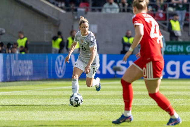 Germany Soccer DFB Cup Women 2025 2026, Final VfL Wolfsburg vs Bayern Munich RheinEnergieStadion Cologne Huth Svenja VfL Wolfsburg, 10 Copyright: xMichellexLukax