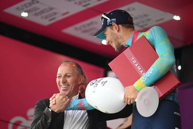 14-05-2026 Giro D italia; Tappa 06 Paestum - Napoli; 2026, Xds - Astana; Ballerini, Davide; Dagnoni, Cordiano; Napoli; 