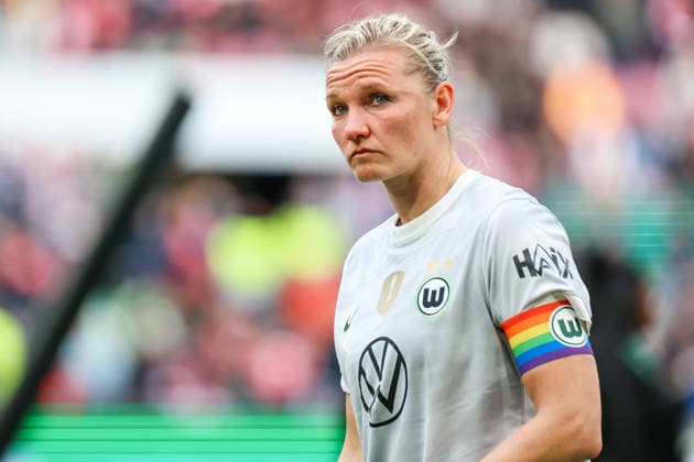 DFB Pokal 46 Womens Final, VfL Wolfsburg FC Bayern Munich, 14 05 2026 Alexandra Popp VfL Wolfsburg, 11 after the DFB Pokal 46 Womens Final, VfL Wolfsburg FC Bayern Munich Cologne, RheinEnergieSTADION 14 05 2025 Copyright: xBEAUTIFULxSPORTS Freisenx