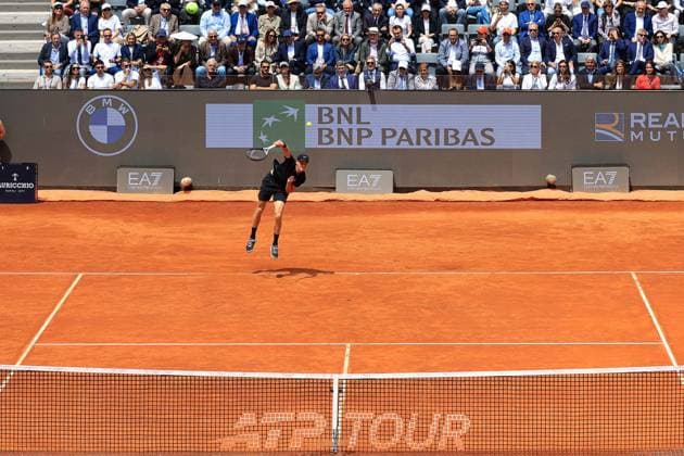 TENNIS - Internazionali di Tennis - Internazionali BNL d Italia Photo by IPA ABACAPRESS.COM84699078 - Quarter final in Rome during Internazionali BNL d Italia, International Tennis match in Rome, Italy, May 14 2026 Rome Italy  Copyright: xIPAxSport ABACAx