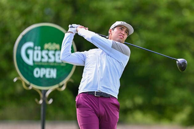 GOLF - Goesser Open 2026 MARIA LANKOWITZ,AUSTRIA,15.MAY.26 - GOLF - Alps Tour, Goesser Open, GC Erzherzog Johann. Image shows Adrian Soriano (USA).  GEPAxpictures xAvnixRetkoceri