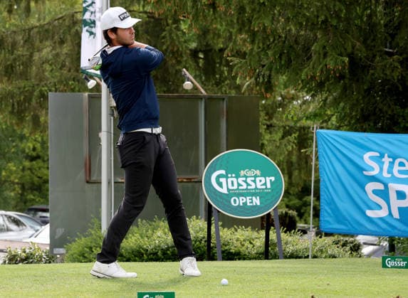 GOLF - Goesser Open 2026 MARIA LANKOWITZ,AUSTRIA,15.MAY.26 - GOLF - Alps Tour, Goesser Open, GC Erzherzog Johann. Image shows Benjamin Piesczek (AUT).  GEPAxpictures xHansxOberlaender