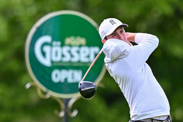 GOLF - Goesser Open 2026 MARIA LANKOWITZ,AUSTRIA,15.MAY.26 - GOLF - Alps Tour, Goesser Open, GC Erzherzog Johann. Image shows Elias Weissensteiner (AUT).  GEPAxpictures xAvnixRetkoceri