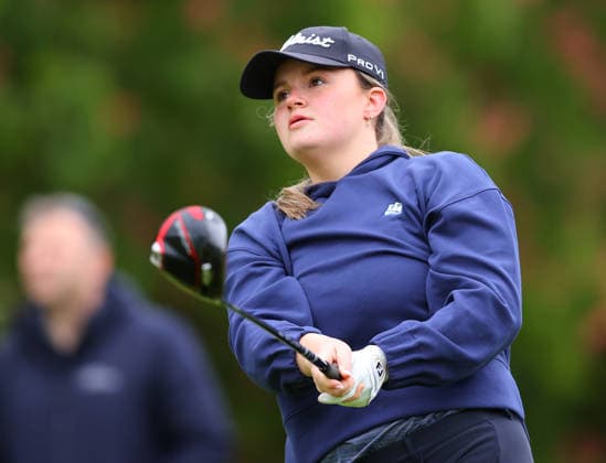 REPRO FREE *PRESS RELEASE NO REPRODUCTION FEE* EDITORIAL USE ONLY Flogas Irish Women s Amateur Open, Newlands Golf Club, Dublin 15 5 2026 Lucy Grattan Lucy Grattan 15 5 2026  Copyright: x INPHO TomxO™Hanlonx V1463526