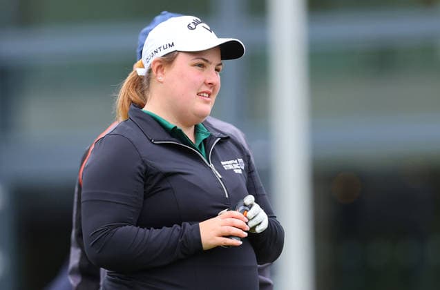 REPRO FREE *PRESS RELEASE NO REPRODUCTION FEE* EDITORIAL USE ONLY Flogas Irish Women s Amateur Open, Newlands Golf Club, Dublin 15 5 2026 Grace Bowen Grace Bowen 15 5 2026  Copyright: x INPHO TomxO™Hanlonx V1463536