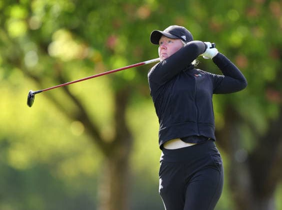 REPRO FREE *PRESS RELEASE NO REPRODUCTION FEE* EDITORIAL USE ONLY Flogas Irish Women s Amateur Open, Newlands Golf Club, Dublin 15 5 2026 Rebekah Gardner Rebekah Gardner 15 5 2026  Copyright: x INPHO TomxO™Hanlonx V1463646