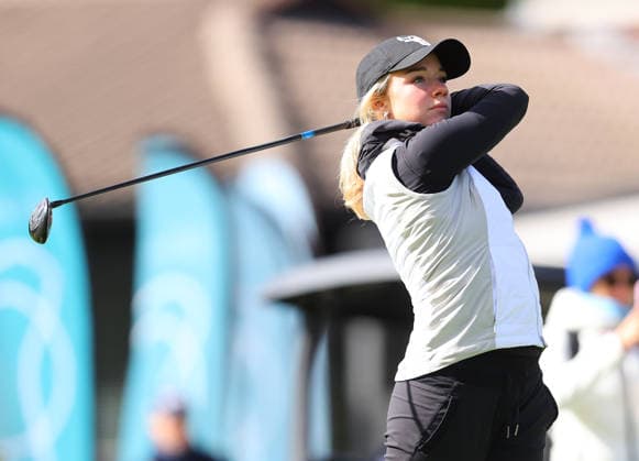 REPRO FREE *PRESS RELEASE NO REPRODUCTION FEE* EDITORIAL USE ONLY Flogas Irish Women s Amateur Open, Newlands Golf Club, Dublin 15 5 2026 Maria Khristenko Maria Khristenko 15 5 2026  Copyright: x INPHO TomxO™Hanlonx V1464121