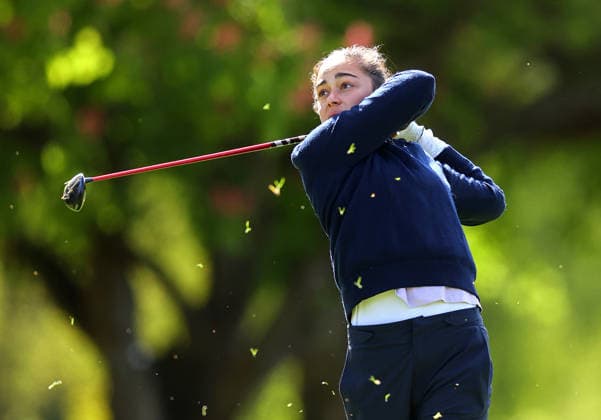 REPRO FREE *PRESS RELEASE NO REPRODUCTION FEE* EDITORIAL USE ONLY Flogas Irish Women s Amateur Open, Newlands Golf Club, Dublin 15 5 2026 Natalia Aparicio Natalia Aparicio 15 5 2026  Copyright: x INPHO TomxO™Hanlonx V1464209