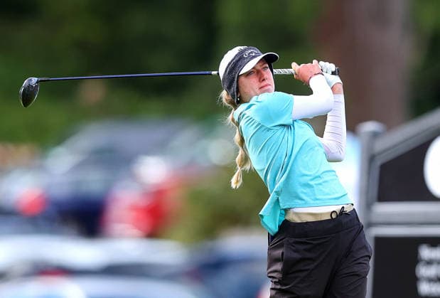 REPRO FREE *PRESS RELEASE NO REPRODUCTION FEE* EDITORIAL USE ONLY Flogas Irish Women s Amateur Open, Newlands Golf Club, Dublin 15 5 2026 Olivia Costello Olivia Costello 15 5 2026  Copyright: x INPHO TomxO™Hanlonx V1464380