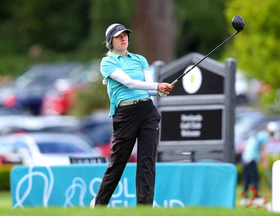 REPRO FREE *PRESS RELEASE NO REPRODUCTION FEE* EDITORIAL USE ONLY Flogas Irish Women s Amateur Open, Newlands Golf Club, Dublin 15 5 2026 Olivia Costello Olivia Costello 15 5 2026  Copyright: x INPHO TomxO™Hanlonx V1464394