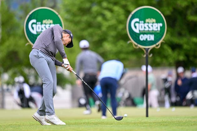 GOLF - Goesser Open 2026 MARIA LANKOWITZ,AUSTRIA,15.MAY.26 - GOLF - Alps Tour, Goesser Open, GC Erzherzog Johann. Image shows Basil Strolz (AUT).  GEPAxpictures xAvnixRetkoceri