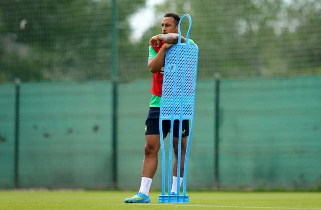 Republic of Ireland Squad Training, La Finca Resort, Alicante, Spain 15 5 2026 Adam Idah Adam Idah 15 5 2026  Copyright: x INPHO RyanxByrnex RB2_5067