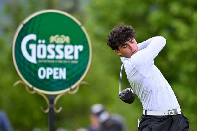 GOLF - Goesser Open 2026 MARIA LANKOWITZ,AUSTRIA,15.MAY.26 - GOLF - Alps Tour, Goesser Open, GC Erzherzog Johann. Image shows Elia Dallanegra (ITA).  GEPAxpictures xAvnixRetkoceri