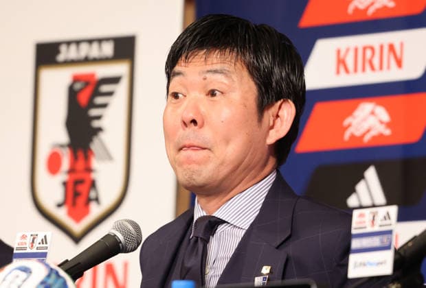 May 15, 2026, Tokyo, Japan - Japan s football national team, Nationalteam head coach Hajime Moriyasu announces his 26-member World Cup squad at a press conference, PK, Pressekonferenz in Tokyo on Friday, May 15, 2026. FIFA World Cup, WM, Weltmeisterschaft, Fussball 2026 will be held from June 11 through July 19 in Canada, Mexico and the United States. (photo by Yoshio Tsunoda AFLO) Noxthirdxpartyxsales aflo_330475187