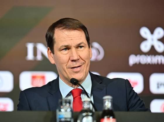 Football, FIFA World Cup, Belgium national team press conference in Tubize
