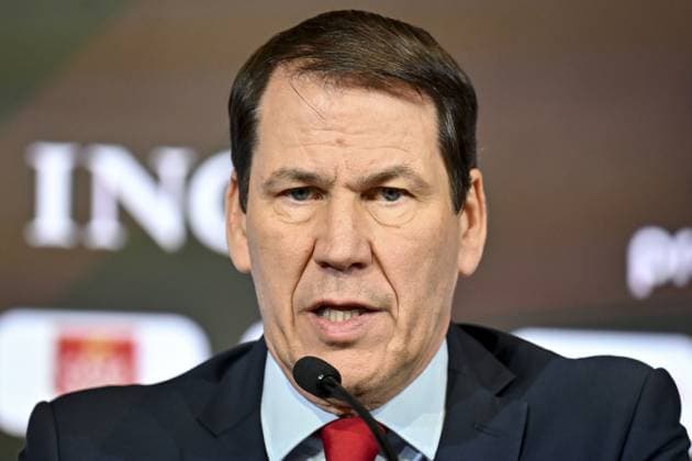 Belgium s head coach Rudi Garcia pictured during a press conference, PK, Pressekonferenz of Belgian national soccer team Red Devils to announce the selection for the 2026 FIFA World Cup, WM, Weltmeisterschaft, Fussball at the Proximus Basecamp in Tubize, on Friday 15 May 2026. The 2026 FIFA World Cup will take place in the United States, Mexico, and Canada from 11 06 to 19 07. EMILExWINDAL  x173961210x