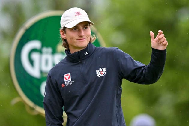 GOLF - Goesser Open 2026 MARIA LANKOWITZ,AUSTRIA,15.MAY.26 - GOLF - Alps Tour, Goesser Open, GC Erzherzog Johann. Image shows Jakob Lotschak (AUT).  GEPAxpictures xAvnixRetkoceri