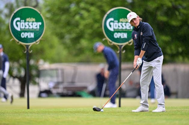GOLF - Goesser Open 2026 MARIA LANKOWITZ,AUSTRIA,15.MAY.26 - GOLF - Alps Tour, Goesser Open, GC Erzherzog Johann. Image shows Jakob Lotschak (AUT).  GEPAxpictures xAvnixRetkoceri