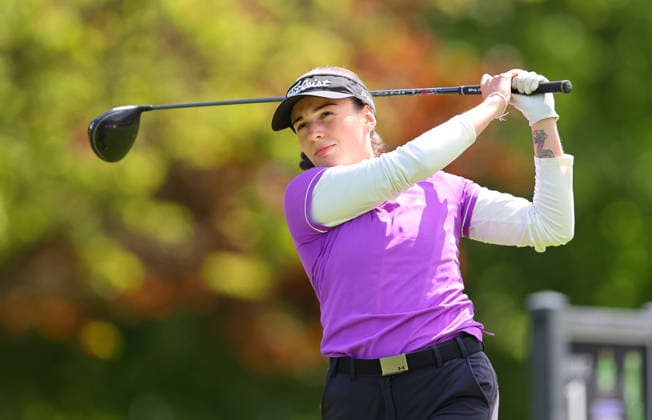 REPRO FREE *PRESS RELEASE NO REPRODUCTION FEE* EDITORIAL USE ONLY Flogas Irish Women s Amateur Open, Newlands Golf Club, Dublin 15 5 2026 Andrea Dunican Andrea Dunican 15 5 2026  Copyright: x INPHO TomxO™Hanlonx V1466404