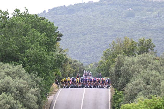 15-05-2026 Giro D italia; Tappa 07 Formia - Blockhaus; 