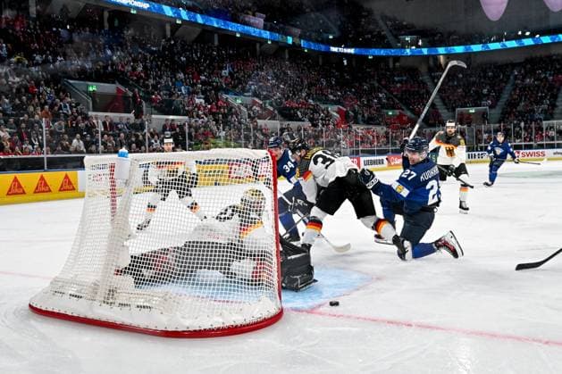Ice hockey, World Championship, Finland - Germany