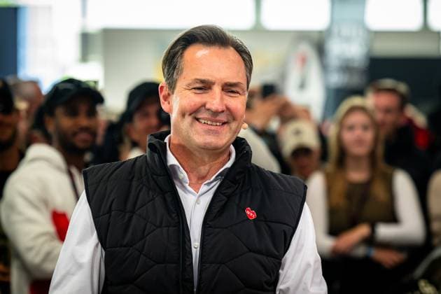 Thomas Schäfer smiles at the world premiere of the ID Polo GTI at the Nürburgring World premiere Volkswagen ID Polo GTI Copyright: xMichaelxGelhardtx