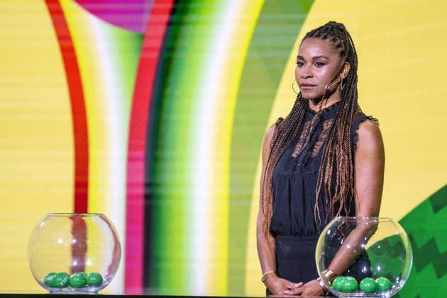 LODZ 15.05.2026 LOSOWANIE GRUP MISTRZOSTW SWIATA FIFA U-20 KOBIET 2026 --- GROUP STAGE DRAW WOMEN S WORLD CUP FIFA U-20 2026 N Z LAURA GEORGES FOT.PAWEL PIOTROWKSKI 400MM NEWSPIX.PL --- newspix.pl 