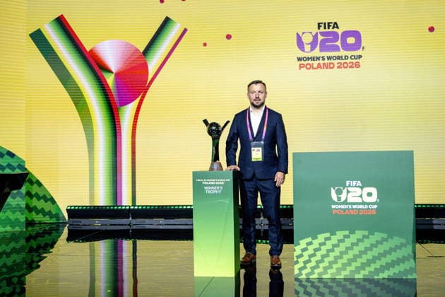 LODZ 15.05.2026 LOSOWANIE GRUP MISTRZOSTW SWIATA FIFA U-20 KOBIET 2026 --- GROUP STAGE DRAW WOMEN S WORLD CUP FIFA U-20 2026 N Z MARCIN KAROL KASPROWICZ FOT.PAWEL PIOTROWKSKI 400MM NEWSPIX.PL --- newspix.pl 