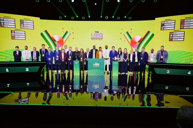 15.05.2026 LODZ, EC1 , PILKA NOZNA KOBIET ( WOMEN S FOOTBALL) LOSOWANIE GRUP FIFA MISTRZOSTWA SWIATA KOBIET 2026 U-20 NZ. TRENERY KADR U 20 FOTO RADOSLAW JOZWIAK CYFRASPORT NEWSPIX.PL --- Newspix.pl  RA2_7621