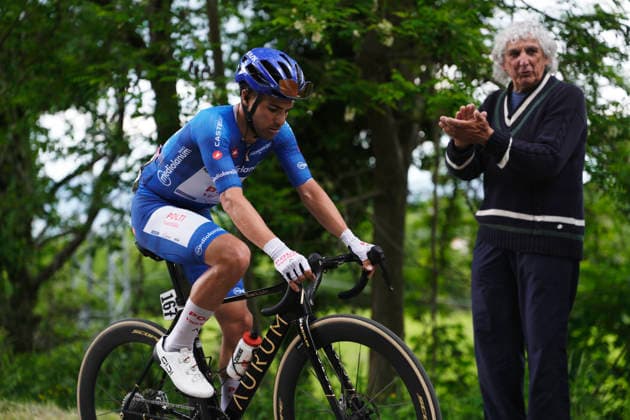 Spain™s Diego Pablo Sevilla Lopez of Team Polti VisitMalta during Stage 7 of the Giro d™Italia, from Formia to Blockhaus, Italy, Friday, May 15, 2026.  Copyright: xFabioxFerrari LaPressex