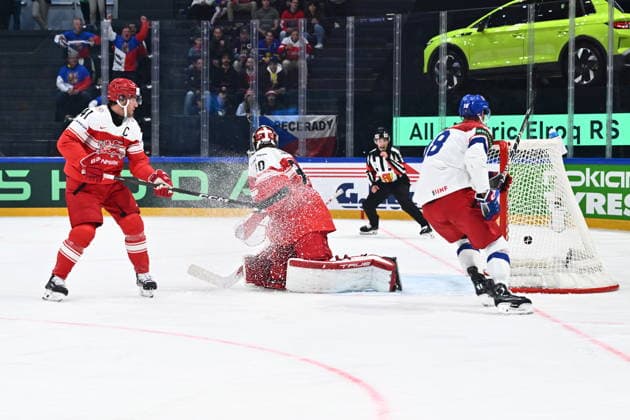 Ice hockey, World Championship, Czech Republic - Denmark