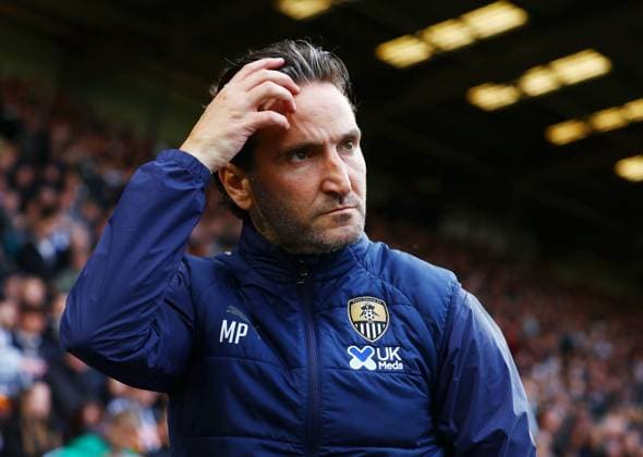 Notts County manager Martin Paterson Notts County v Chesterfield, EFL Sky Bet League Two, Play-Off Semi Final, Second Leg, Football, Meadow Lane, Nottingham, UK - 15 May 2026Nottingham Meadow Lane United Kingdom EDITORIAL USE ONLY No use with unauthorised audio, video, data, fixture lists, club league logos or live services. Online in-match use limited to 120 images, no video emulation. No use in betting, games or single club league player publications. Copyright: xMattxWest Shutterstockx 16876828y
