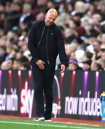 Liverpool manager Arne Slot shows a look of dejection Aston Villa v Liverpool, Premier League, Football, Villa Park, Birmingham, UK - 15 May 2026Birmingham Villa Park United Kingdom EDITORIAL USE ONLY No use with unauthorised audio, video, data, fixture lists, club league logos or live services. Online in-match use limited to 120 images, no video emulation. No use in betting, games or single club league player publications.  Copyright: xKieranxMcManus Shutterstockx 16876814ap