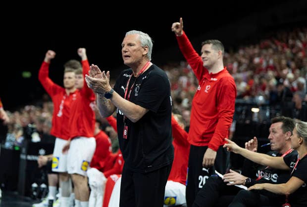 Men s Handball Denmark Germany Denmark s head coach Nikolaj Jacobsen The Danish handball team faces Germany in a test match in Copenhagen on Friday, May 15, 2026 Photo Claus Bech Ritzau Scanpix , Copenhagen Denmark  Copyright: fotograf@clausbech.dk ClausxBechx spdk20260515-214811-L