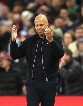 Liverpool manager Arne Slot shows a look of dejection Aston Villa v Liverpool, Premier League, Football, Villa Park, Birmingham, UK - 15 May 2026Birmingham Villa Park United Kingdom EDITORIAL USE ONLY No use with unauthorised audio, video, data, fixture lists, club league logos or live services. Online in-match use limited to 120 images, no video emulation. No use in betting, games or single club league player publications.  Copyright: xKieranxMcManus Shutterstockx 16876814ba