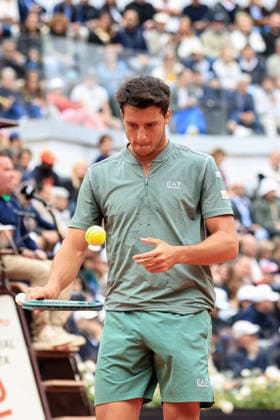 IPA84732555 - Semifinal match in Rome against Casper Ruud NOR during Internazionali BNL d Italia, International Tennis match in Rome, Italy, May 15 2026  Copyright: xGiorgioxMaiozzi IPAxSportx xx 84732555