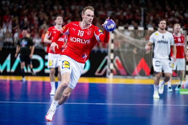 Denmark v Germany, International handball friendly, Copenhagen, Denmark Copenhagen, Denmark. 15th, May 2026. Mathias Gidsel (19) of Denmark seen during a test match between Denmark and Germany at Royal Arena in Copenhagen. Denmark, Copenhagen  Copyright: xGonzalesxPhoto TobiasxJorgensenx