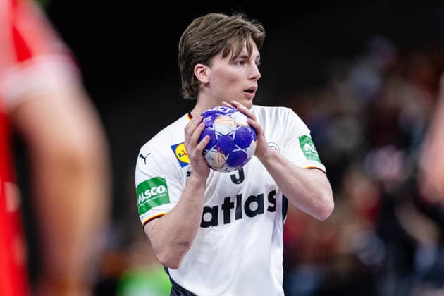 Denmark v Germany, International handball friendly, Copenhagen, Denmark Copenhagen, Denmark. 15th, May 2026. Nils Lichtlein (3) of Germany seen during a test match between Denmark and Germany at Royal Arena in Copenhagen. Denmark, Copenhagen  Copyright: xGonzalesxPhoto TobiasxJorgensenx