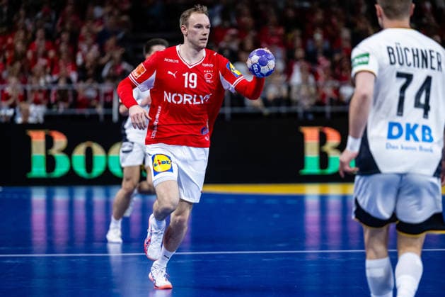 Denmark v Germany, International handball friendly, Copenhagen, Denmark Copenhagen, Denmark. 15th, May 2026. Mathias Gidsel (19) of Denmark seen during a test match between Denmark and Germany at Royal Arena in Copenhagen. Denmark, Copenhagen  Copyright: xGonzalesxPhoto TobiasxJorgensenx