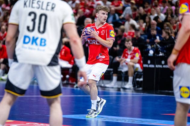 Denmark v Germany, International handball friendly, Copenhagen, Denmark Copenhagen, Denmark. 15th, May 2026. Victor Norlyk (68) of Denmark seen during a test match between Denmark and Germany at Royal Arena in Copenhagen. Denmark, Copenhagen  Copyright: xGonzalesxPhoto TobiasxJorgensenx