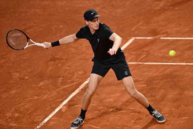 TENNIS - Internazionali di Tennis - Internazionali BNL d Italia Photo by IPA ABACAPRESS.COM84732538 - Jannik Sinner of Italy against Daniil Medvedev during the Internazionali BNL d Italia Day Eleven at Foro Italico on May 15, 2026 in Rome, Italy. Rome Italy  Copyright: xIPAxSport ABACAx